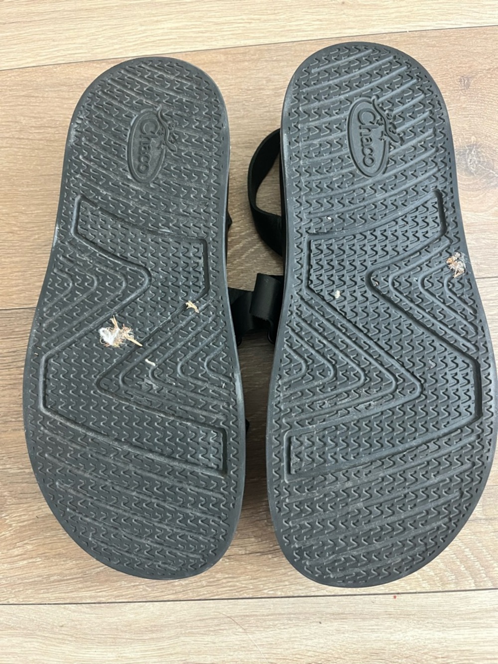 Chaco TOWNES Black Midform Sandal women size 12 - Picture 7 of 8